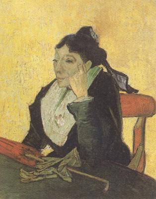 Vincent Van Gogh L'Arlesienne:Madame Ginoux wtih Books (nn04) oil painting image